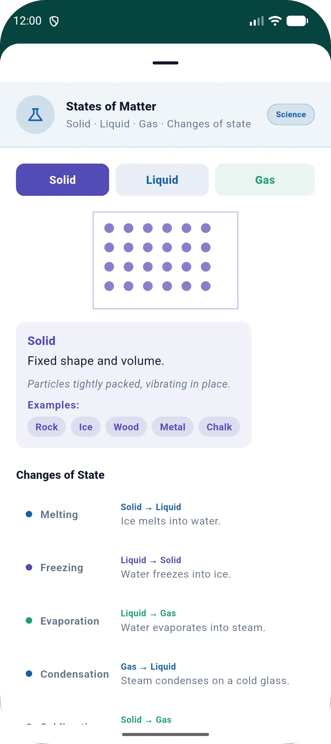 States of Matter · Science